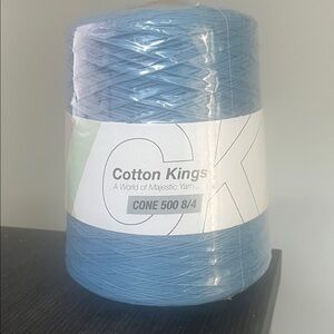 Cotton Kings Cone 500 8/4. color Cornflower 1859 yards